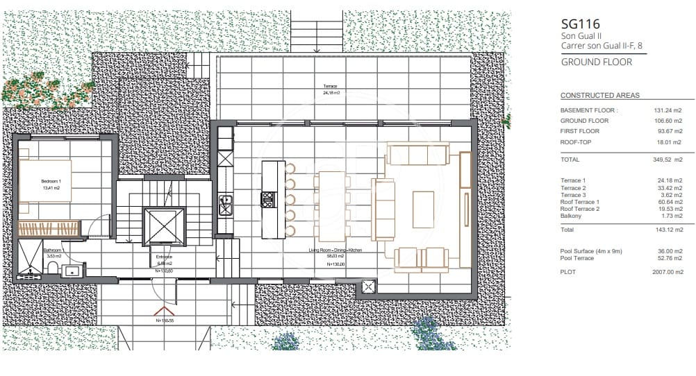 4 sypialnia Willa na sprzedaż w Son Gual z basenem - 2 790 000 € (Ref: 9446354)