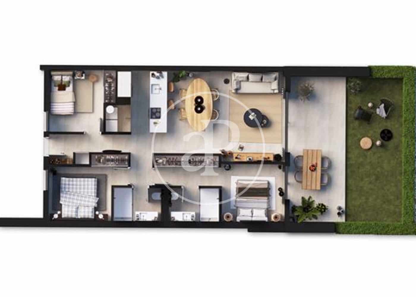 3 sypialnia Apartament na sprzedaż w Sant Elm z basenem - 872 500 € (Ref: 9571192)