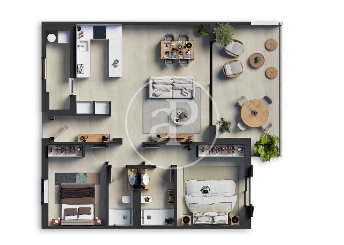 2 soverom Leilighet til salgs i Cala Millor med svømmebasseng - € 475 000 (Ref: 9582964)