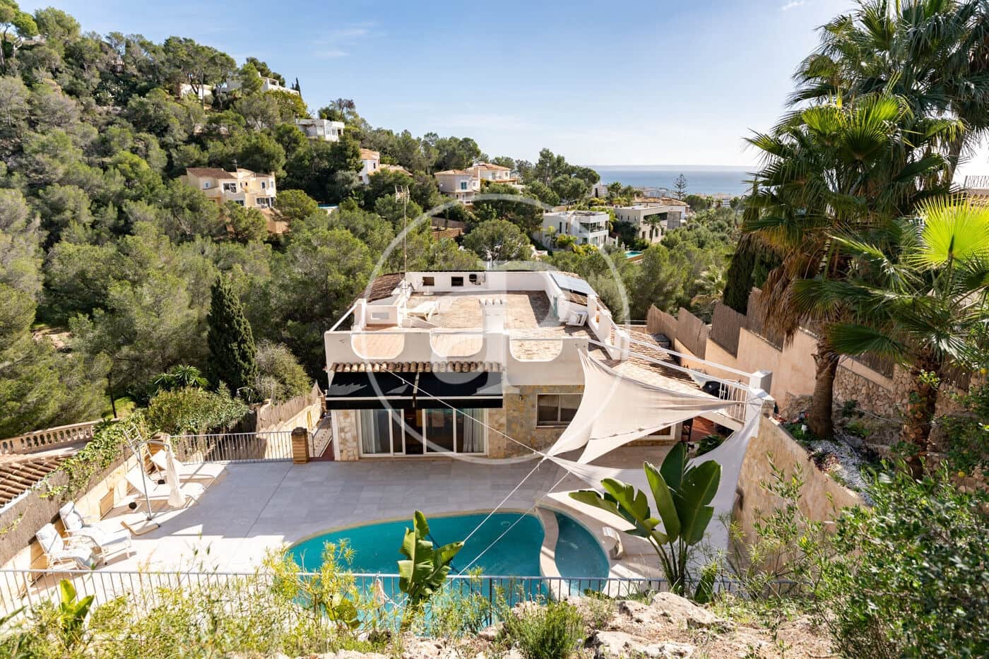 4 quarto Moradia para venda em Costa d'en Blanes com piscina - 2 250 000 € (Ref: 9627574)