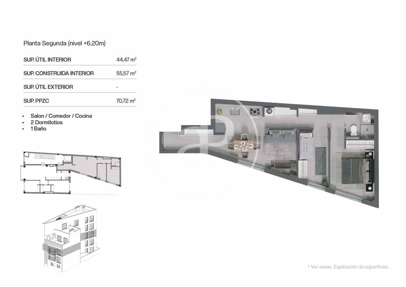 2 slaapkamer Appartement te koop in Palma de Mallorca - € 370.000 (Ref: 9648146)