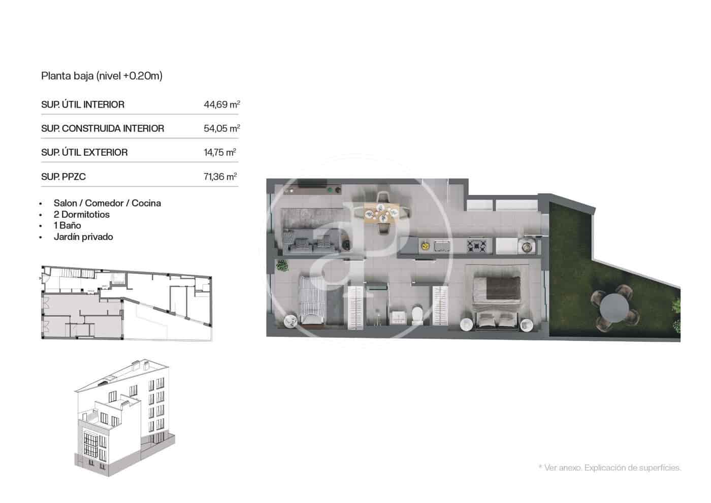 2 slaapkamer Appartement te koop in Palma de Mallorca - € 385.000 (Ref: 9648147)