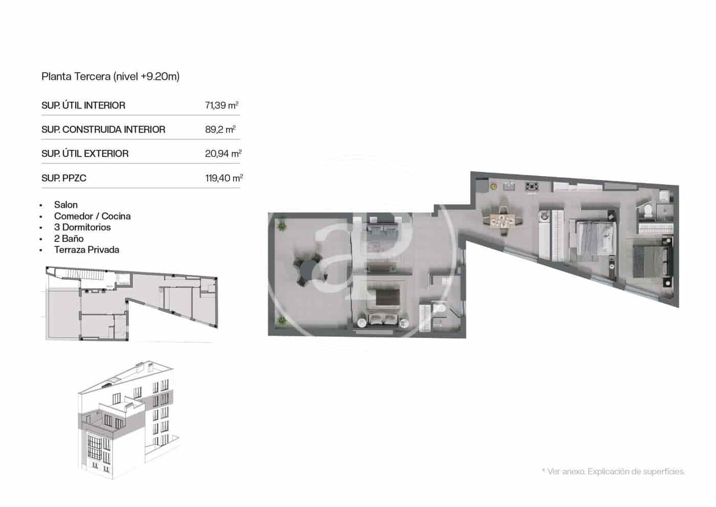 2 slaapkamer Appartement te koop in Palma de Mallorca - € 385.000 (Ref: 9648147)