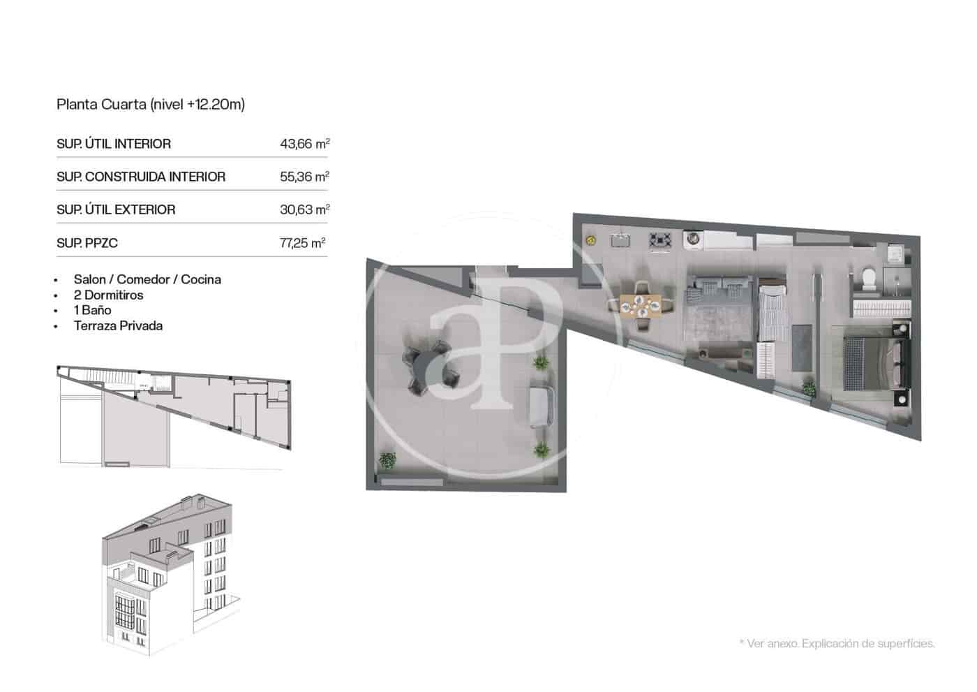 2 slaapkamer Appartement te koop in Palma de Mallorca - € 335.000 (Ref: 9648148)