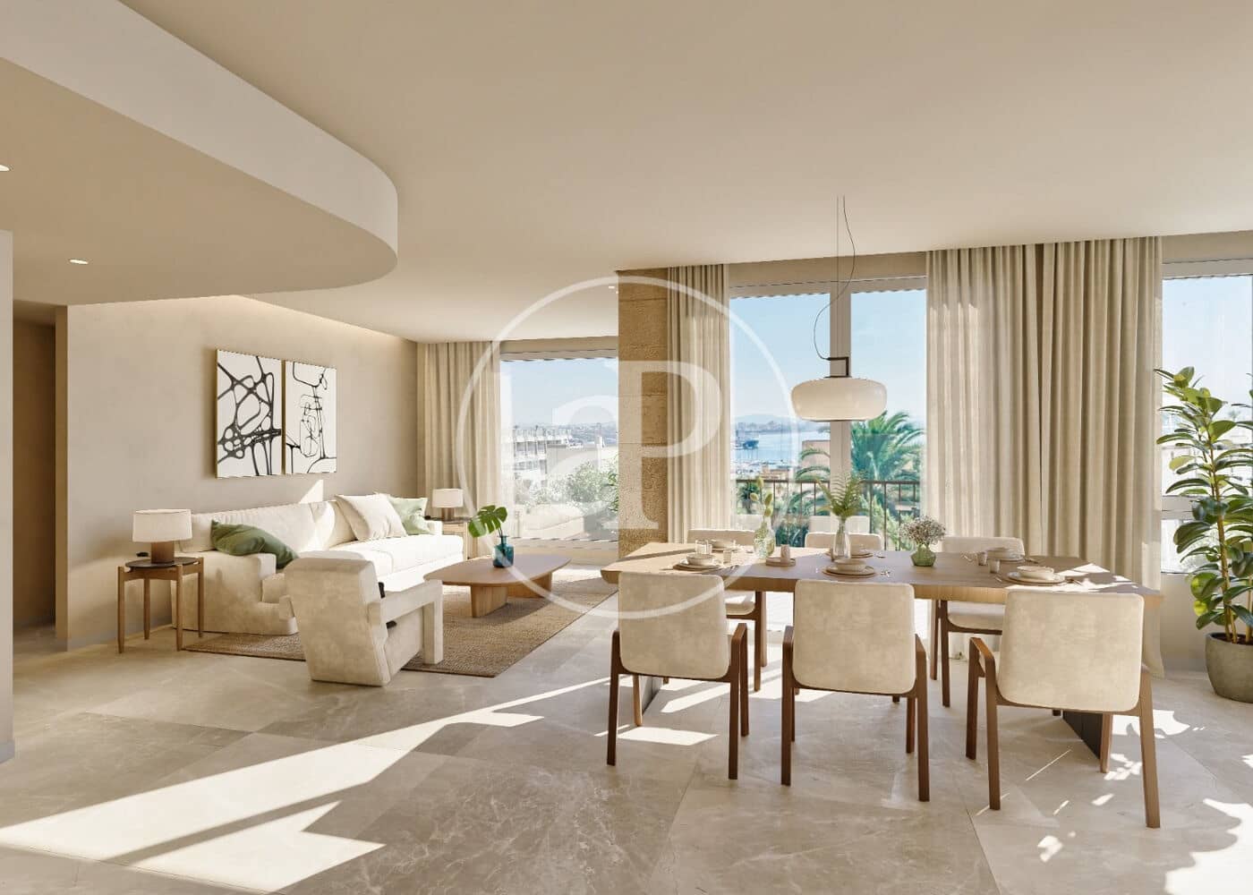 3 camera da letto Appartamento in vendita in Palma de Mallorca con piscina - 1.680.000 € (Rif: 9656123)