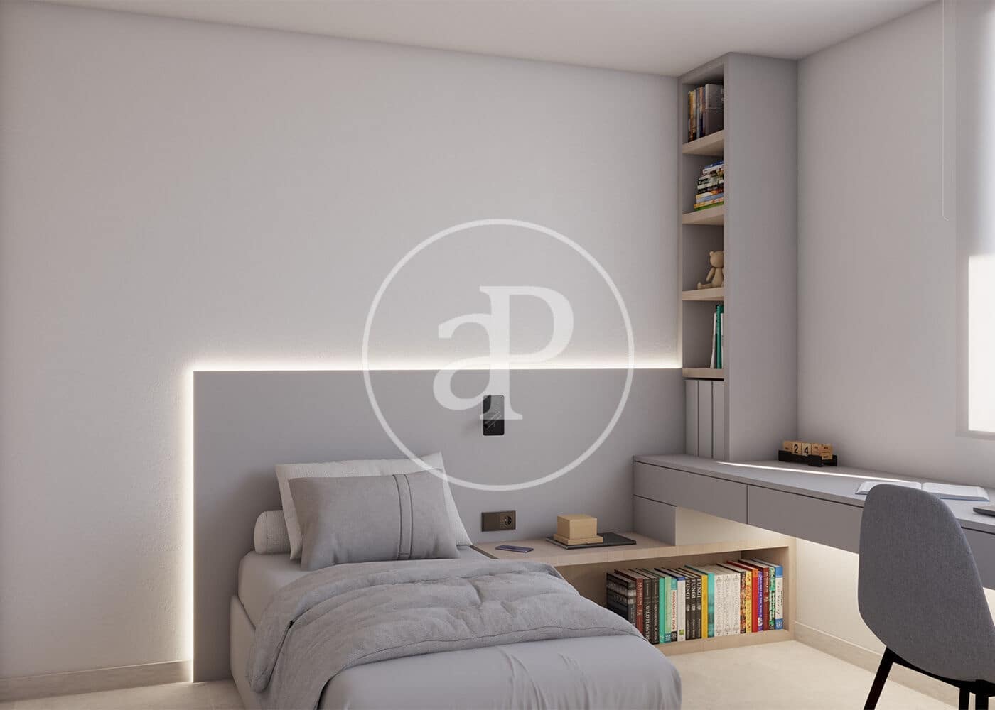 3 chambre Penthouse à vendre à Palma de Mallorca avec piscine - 1 075 000 € (Ref: 9778158)