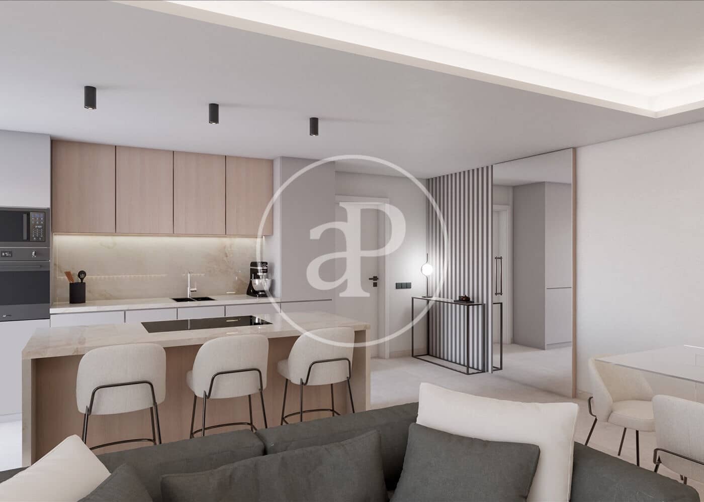 3 chambre Penthouse à vendre à Palma de Mallorca avec piscine - 1 075 000 € (Ref: 9778161)
