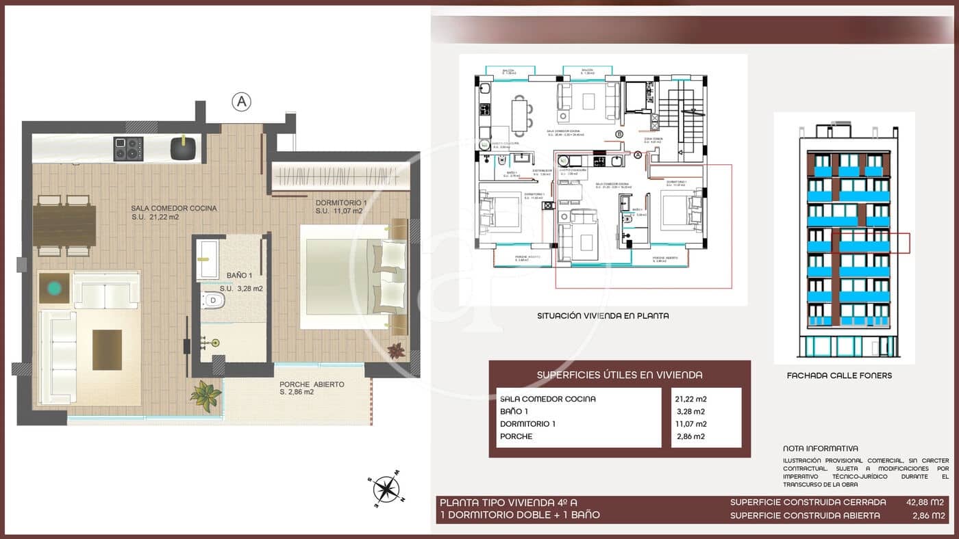 Apartment for sale in Palma de Mallorca with pool - € 870,000 (Ref: 9806501)