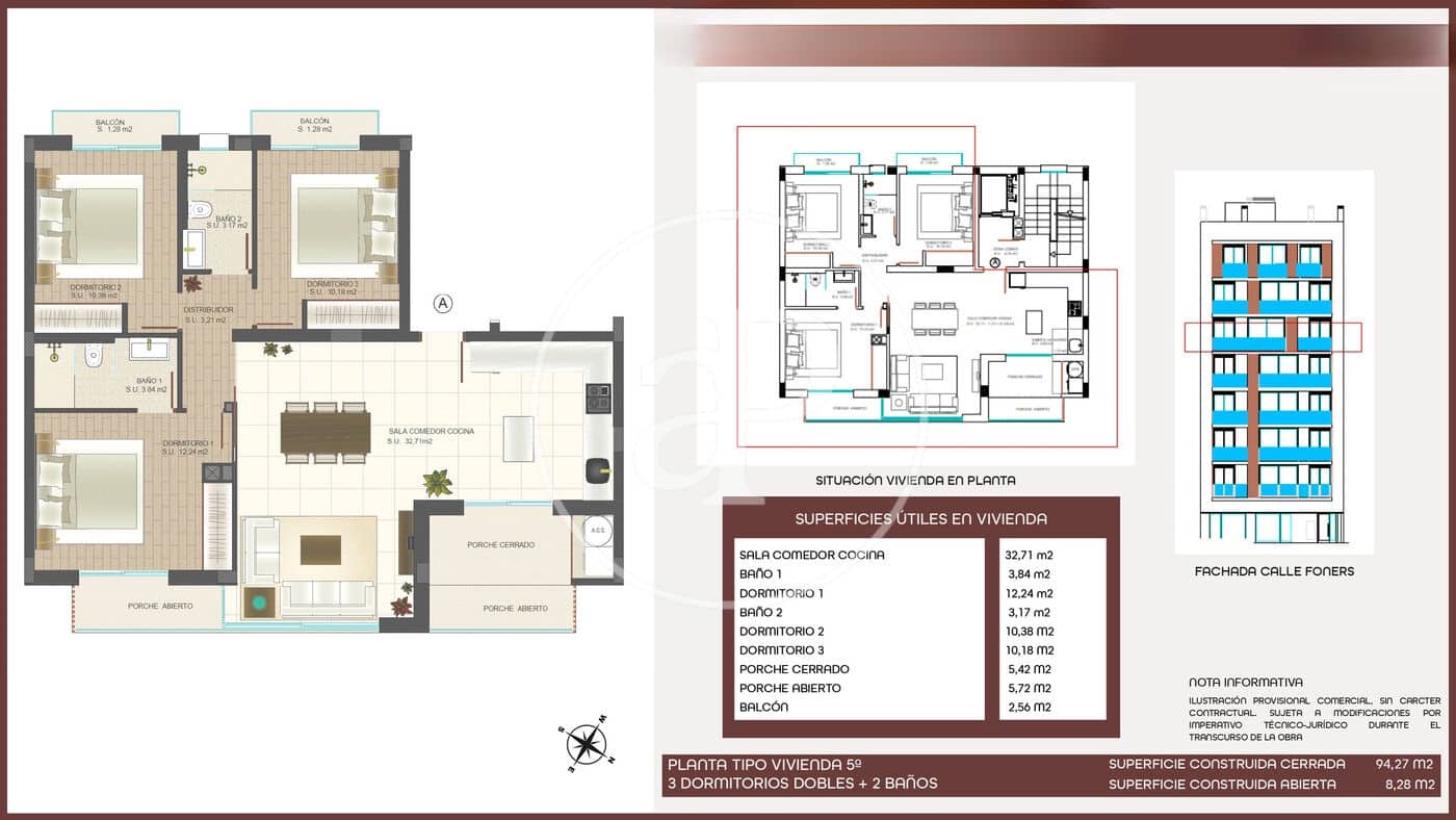 Apartment for sale in Palma de Mallorca with pool - € 870,000 (Ref: 9806501)