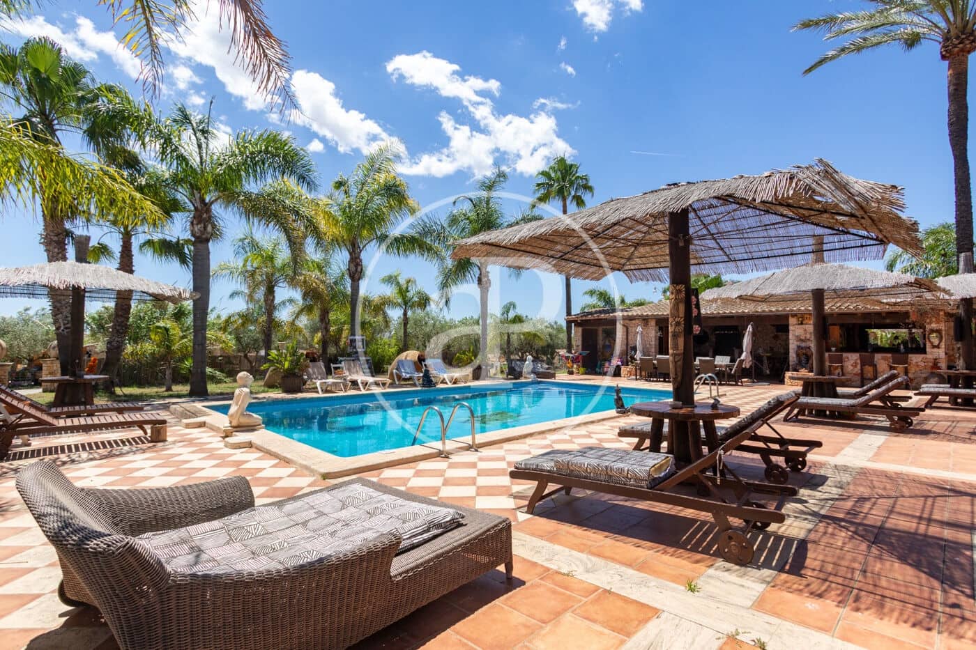 5 chambre Finca/Maison de Campagne à vendre à Santanyi avec piscine - 2 900 000 € (Ref: 9959805)