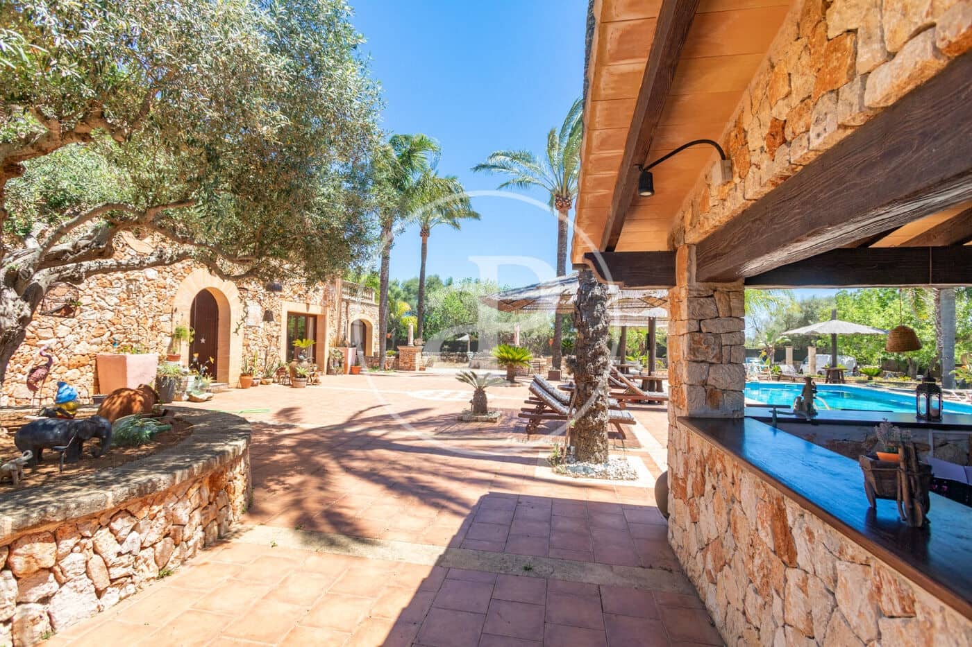 5 chambre Finca/Maison de Campagne à vendre à Santanyi avec piscine - 2 900 000 € (Ref: 9959805)