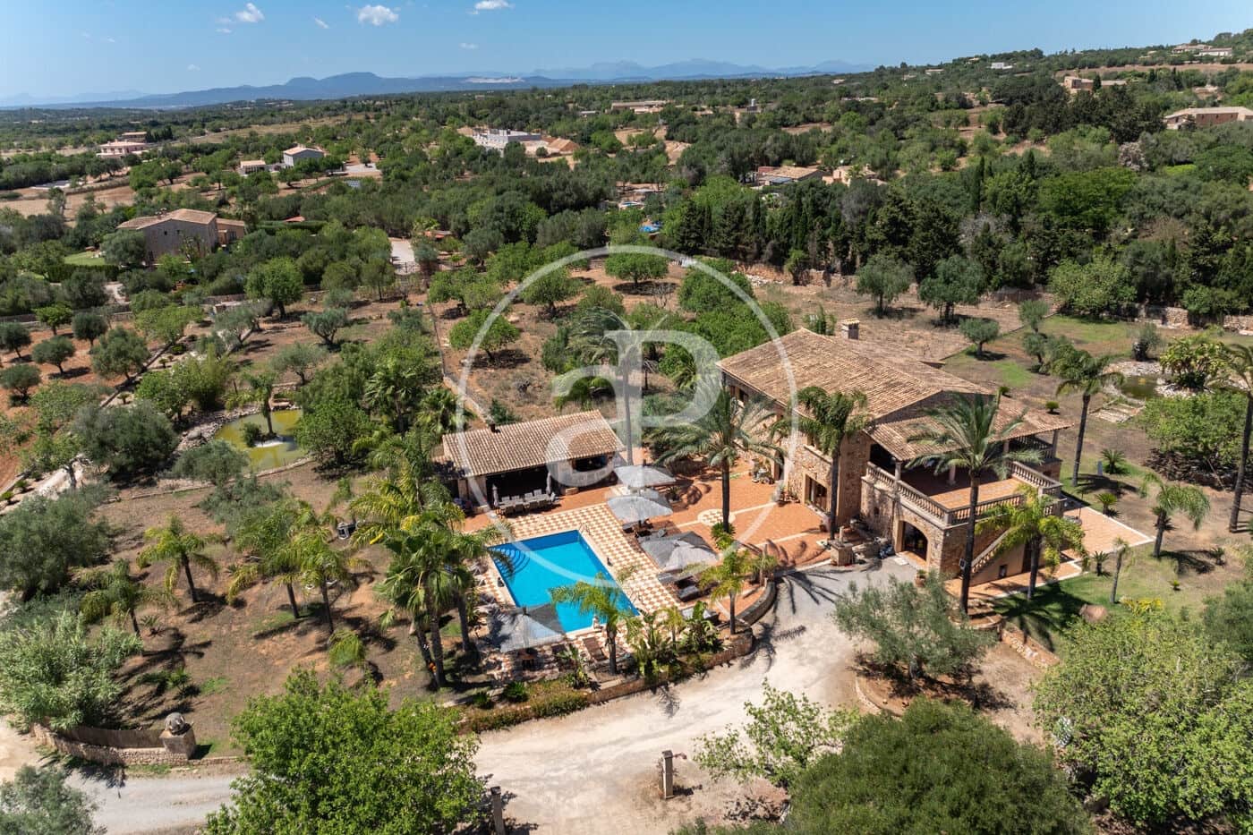 5 chambre Finca/Maison de Campagne à vendre à Santanyi avec piscine - 2 900 000 € (Ref: 9959805)