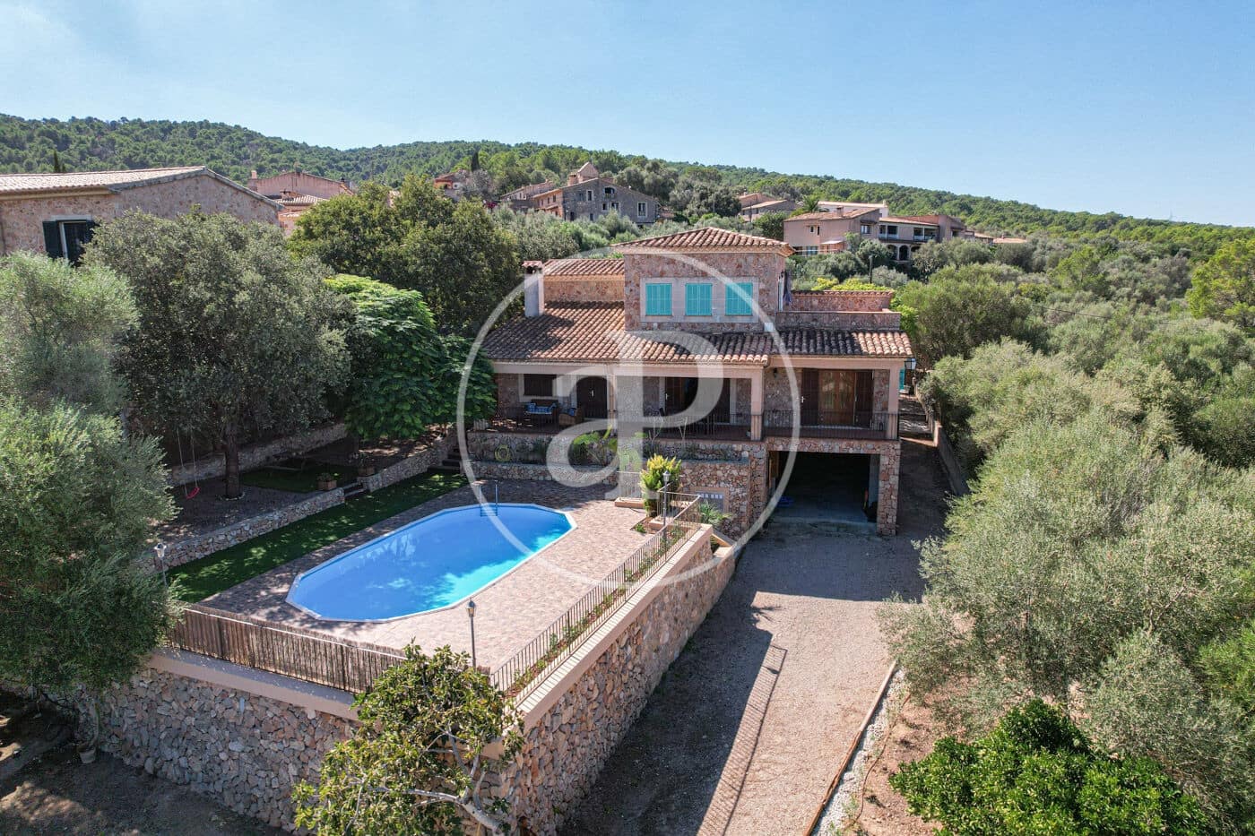 4 Zimmer Villa zu vermieten in Santa Maria del Cami mit Pool - 3.500 € (Ref: 9977337)