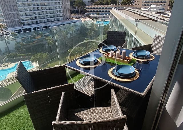 1 quarto Apartamento para arrendar em Magalluf, Calvià com piscina - 3 500 € (Ref: 9998833)