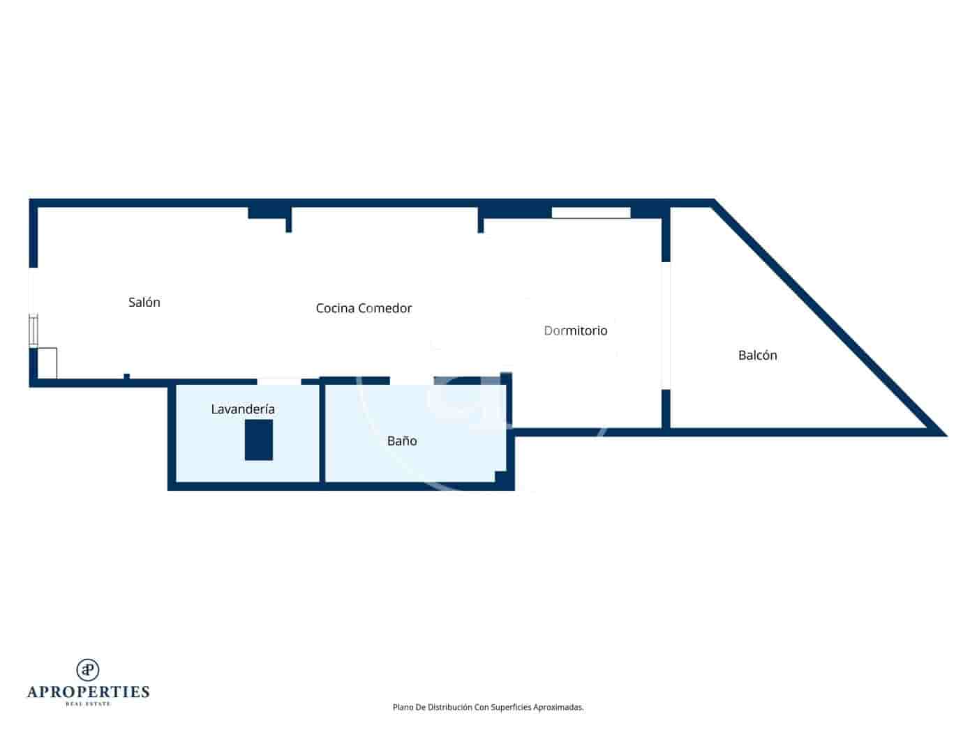 Appartement de 1 chambre à louer à Valence ville - 1 500 € (Ref: 10005721)
