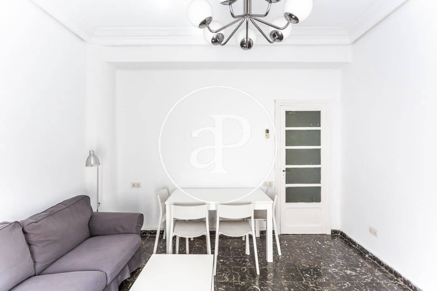 3 slaapkamer Appartement te huur in Valencia stad - € 1.400 (Ref: 10005722)