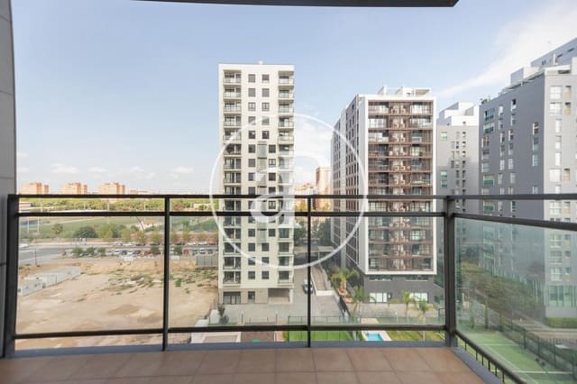 3 quarto Apartamento para arrendar em Ciutat de les Arts i de les Ciencies, Valência cidade com piscina garagem - 2 800 € (Ref: 10022557)