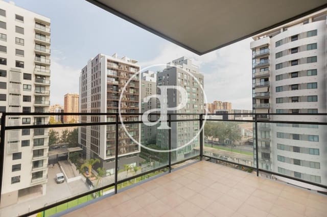 3 quarto Apartamento para arrendar em Ciutat de les Arts i de les Ciencies, Valência cidade com piscina garagem - 2 800 € (Ref: 10022557)