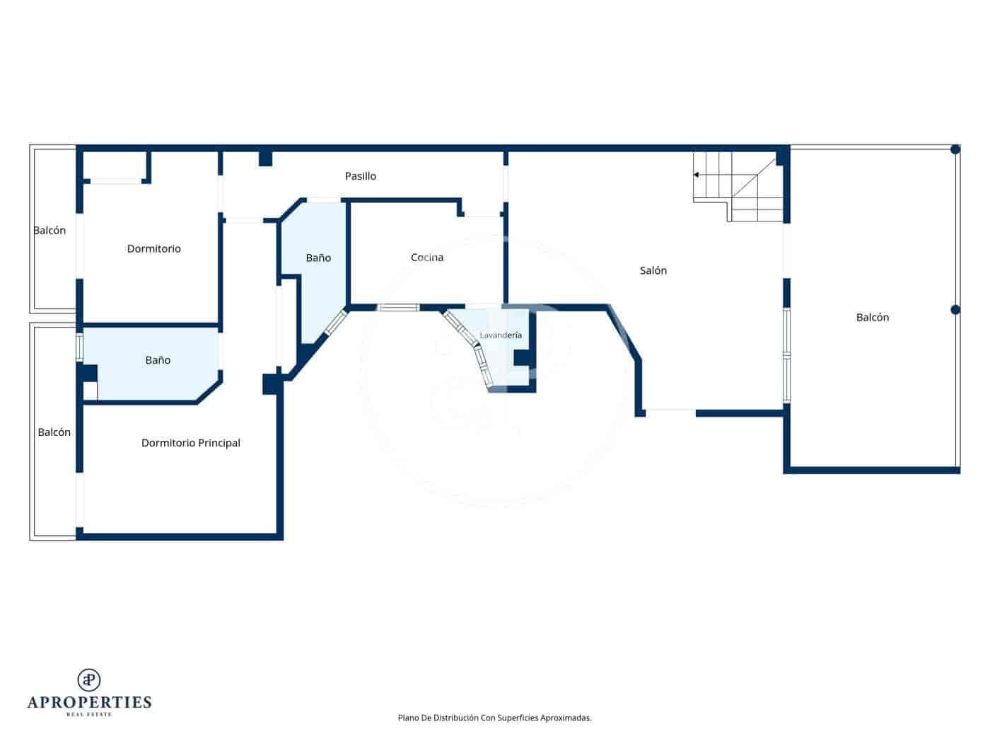 5 slaapkamer Penthouse te koop in Valencia stad - € 650.000 (Ref: 10037522)