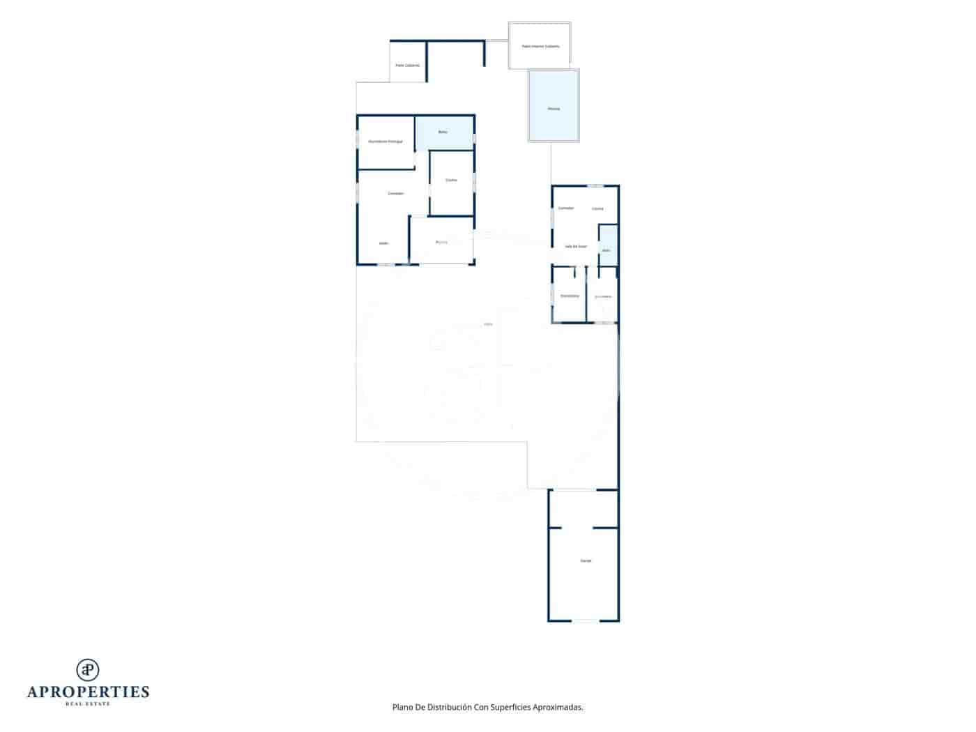3 sovrum Villa till salu i La Pobla de Vallbona med pool - 350 000 € (Ref: 10043124)