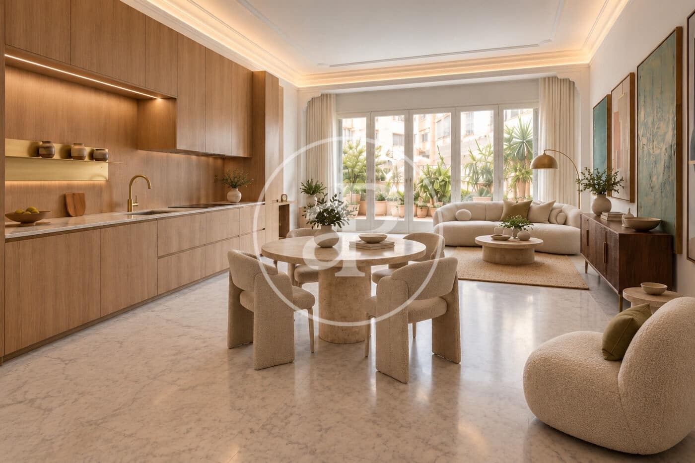 4 soveværelse Lejlighed til salg i Valencia by - € 525.000 (Ref: 10043125)