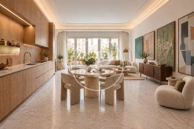4 makuuhuone Huoneisto myytävänä paikassa La Roqueta, Valencia kaupunki - 525 000 € (Ref: 10043125)