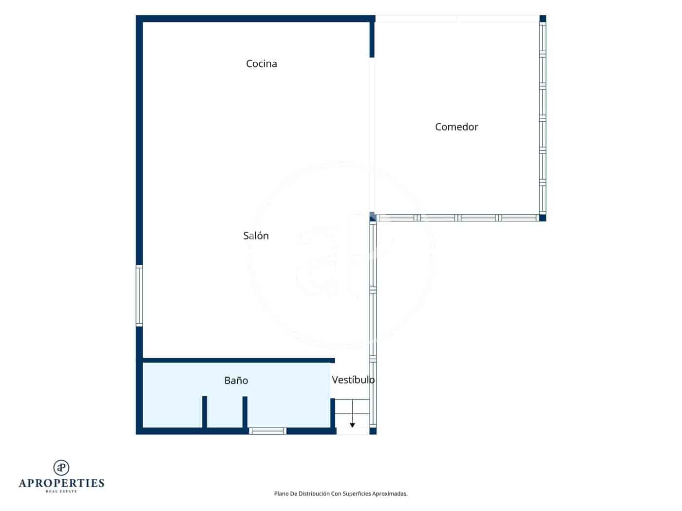 2 Zimmer Apartment zu verkaufen in Valencia Stadt - 1.000.000 € (Ref: 10044908)