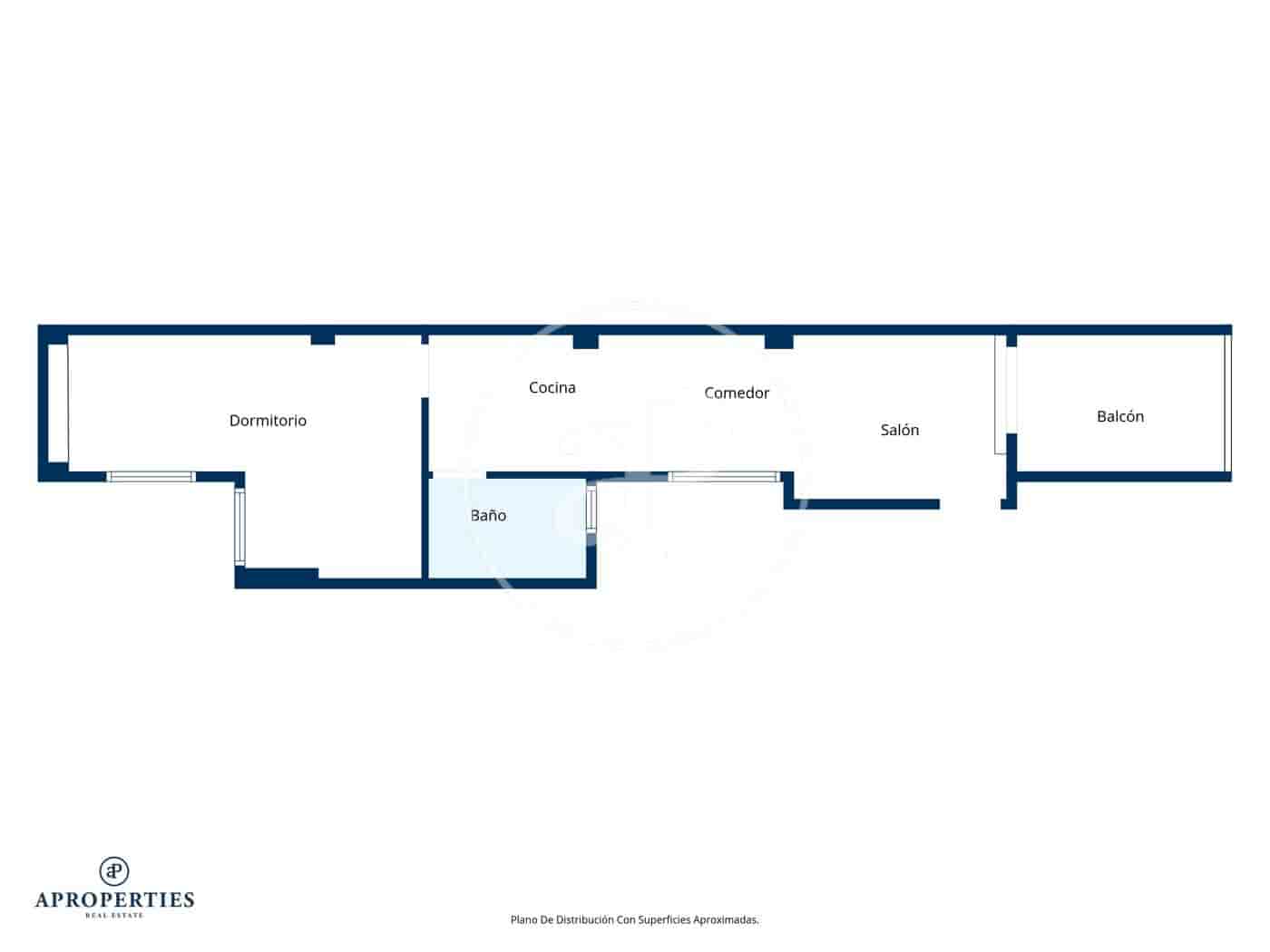 1 slaapkamer Penthouse te koop in Valencia stad - € 198.500 (Ref: 10047429)