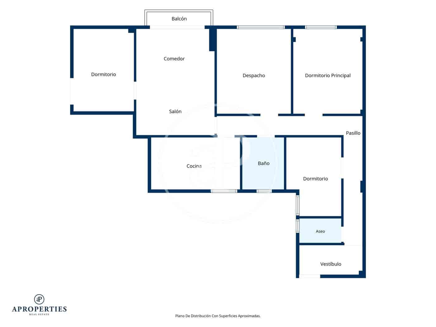 4 soveværelse Lejlighed til salg i Valencia by - € 450.000 (Ref: 10089585)