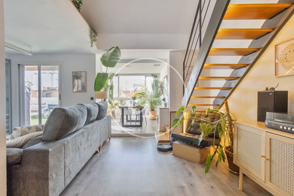2 quarto Penthouse para arrendar em Valencia cidade - 2 200 € (Ref: 10124487)