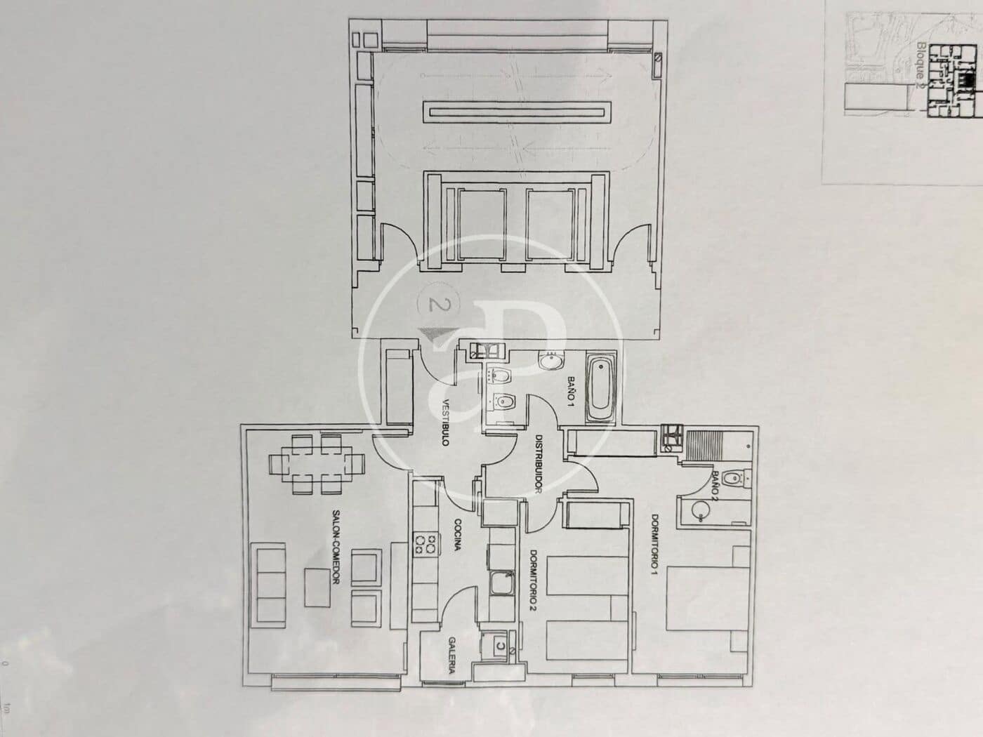 2 soverom Leilighet til salgs i Valencia by med svømmebasseng garasje - € 598 000 (Ref: 10129344)