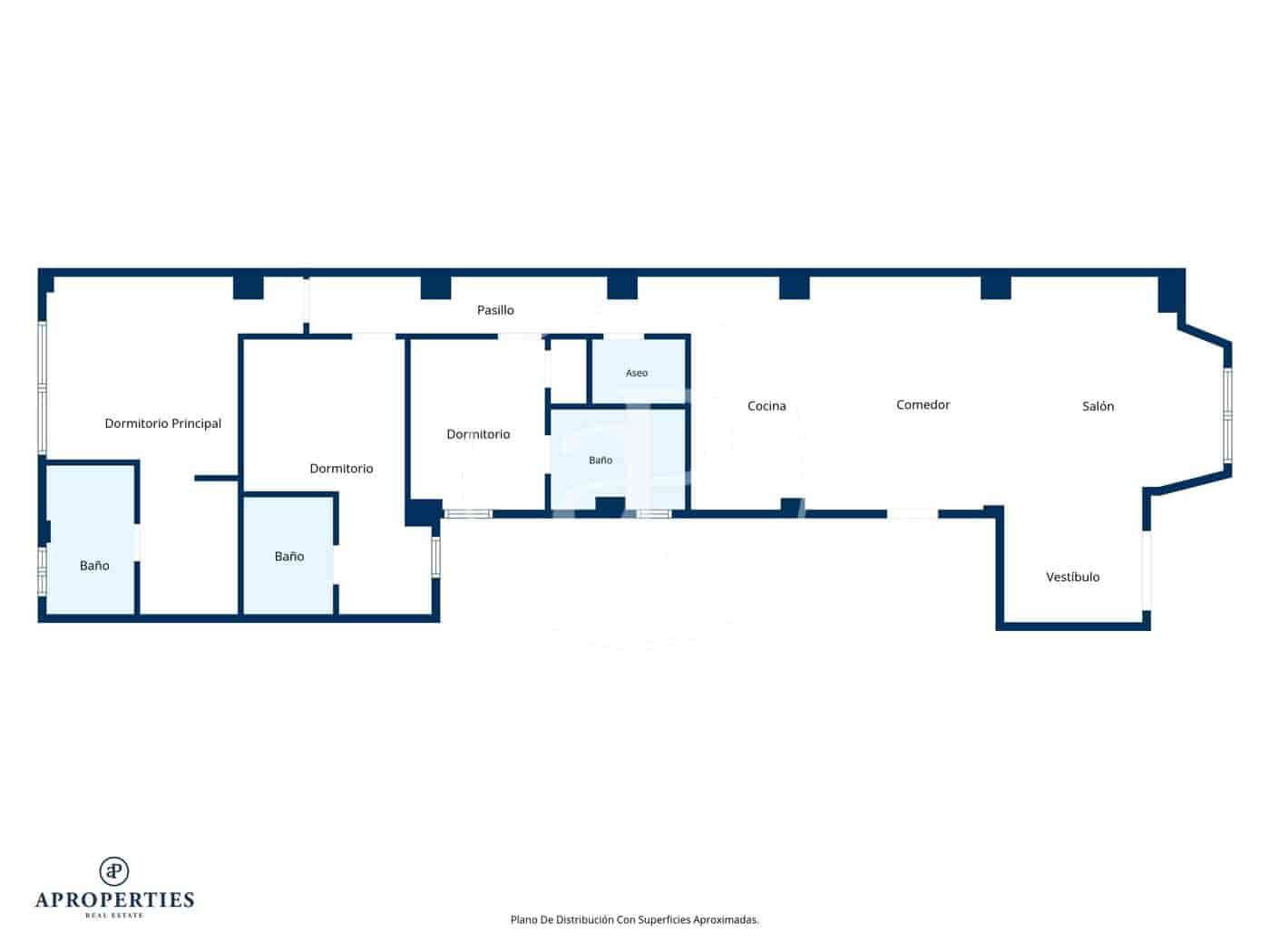 3 soveværelse Lejlighed til salg i Valencia by - € 799.000 (Ref: 10164966)
