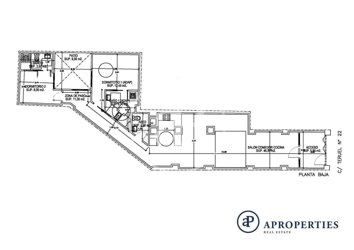 4 soveværelse Lejlighed til salg i Valencia by - € 535.000 (Ref: 7598693)