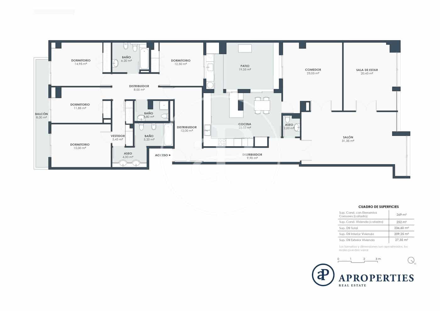 Apartamento de 4 habitaciones en València ciudad en venta - 1.020.000 € (Ref: 7598862)