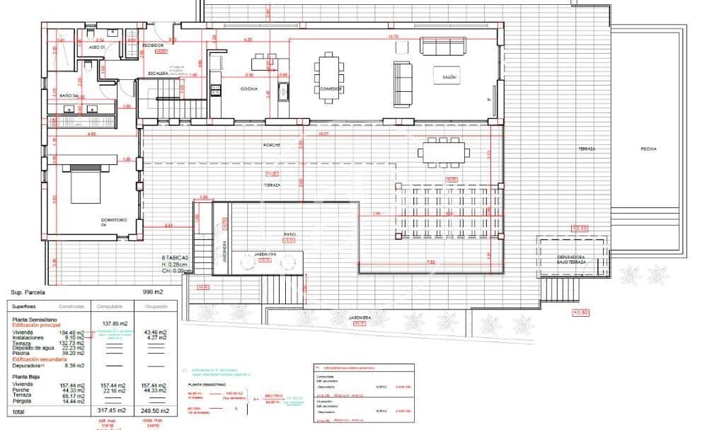 6 sypialnia Willa na sprzedaż w Moraira z basenem - 1 450 000 € (Ref: 7600807)
