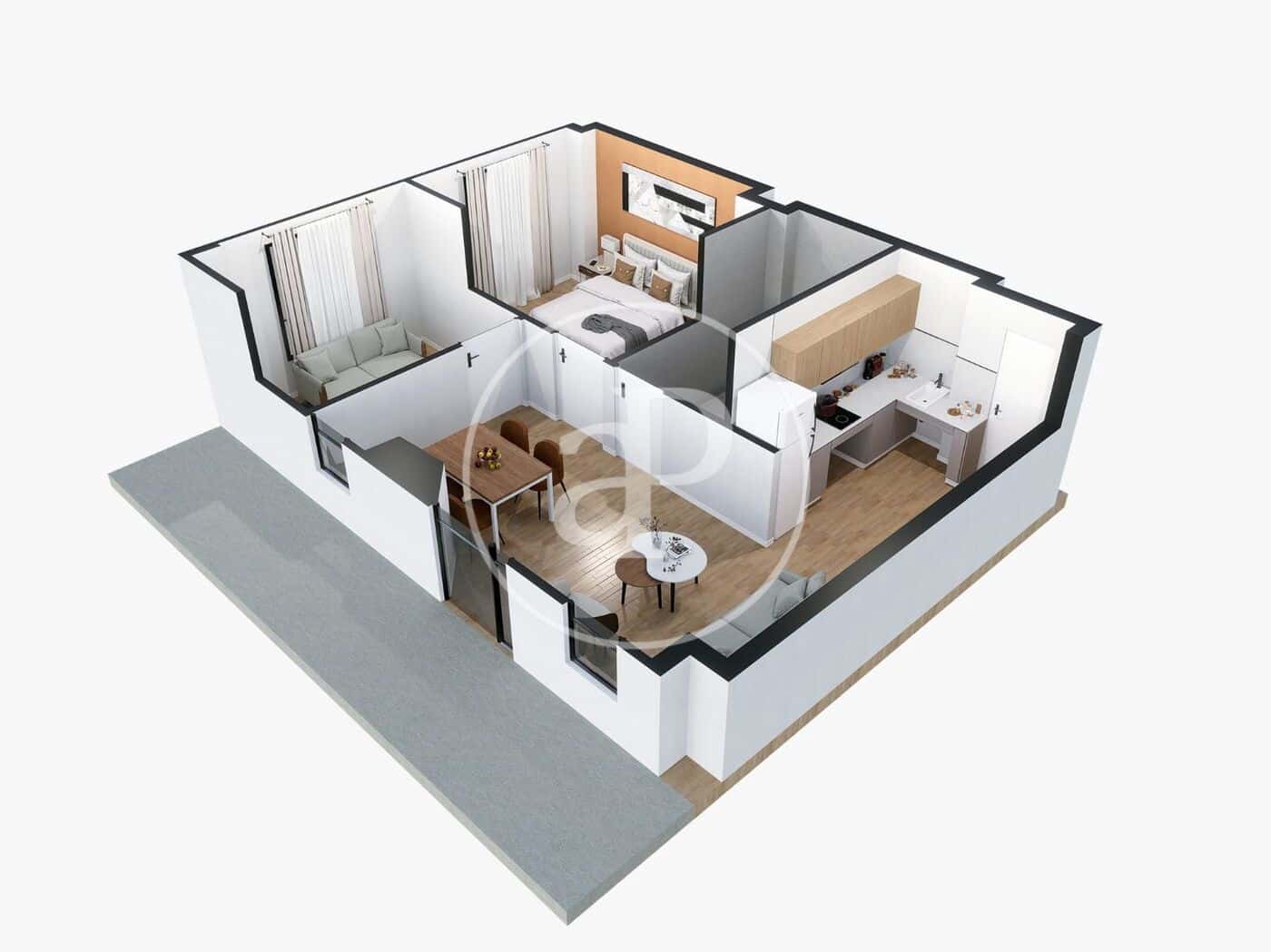 2 soverom Villa til salgs i Valencia by - € 180 000 (Ref: 7954494)