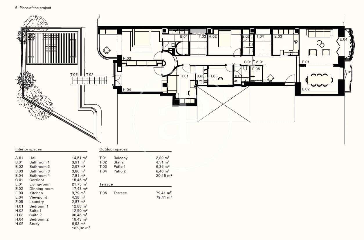 5 camera da letto Appartamento in vendita in Valencia citta - 3.200.000 € (Rif: 8686461)