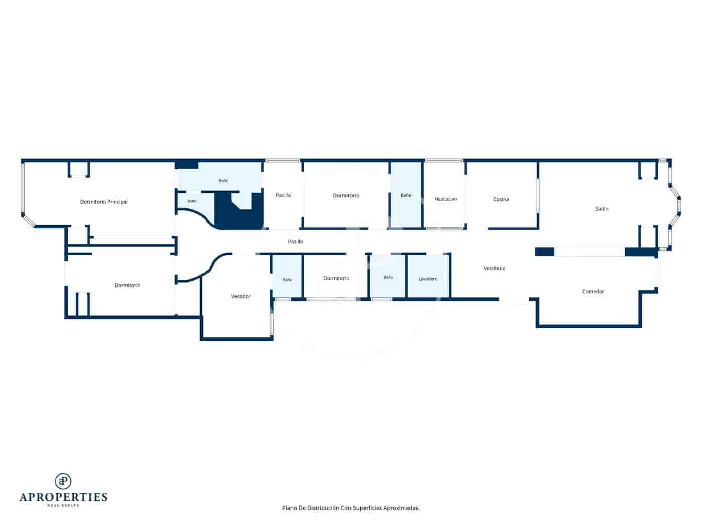 5 camera da letto Appartamento in vendita in Valencia citta - 3.200.000 € (Rif: 8686461)