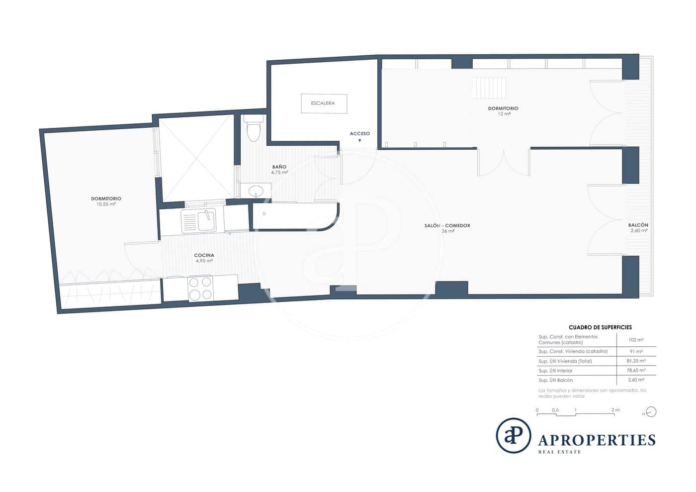 2 soverom Leilighet til salgs i Valencia by - € 630 000 (Ref: 8692028)