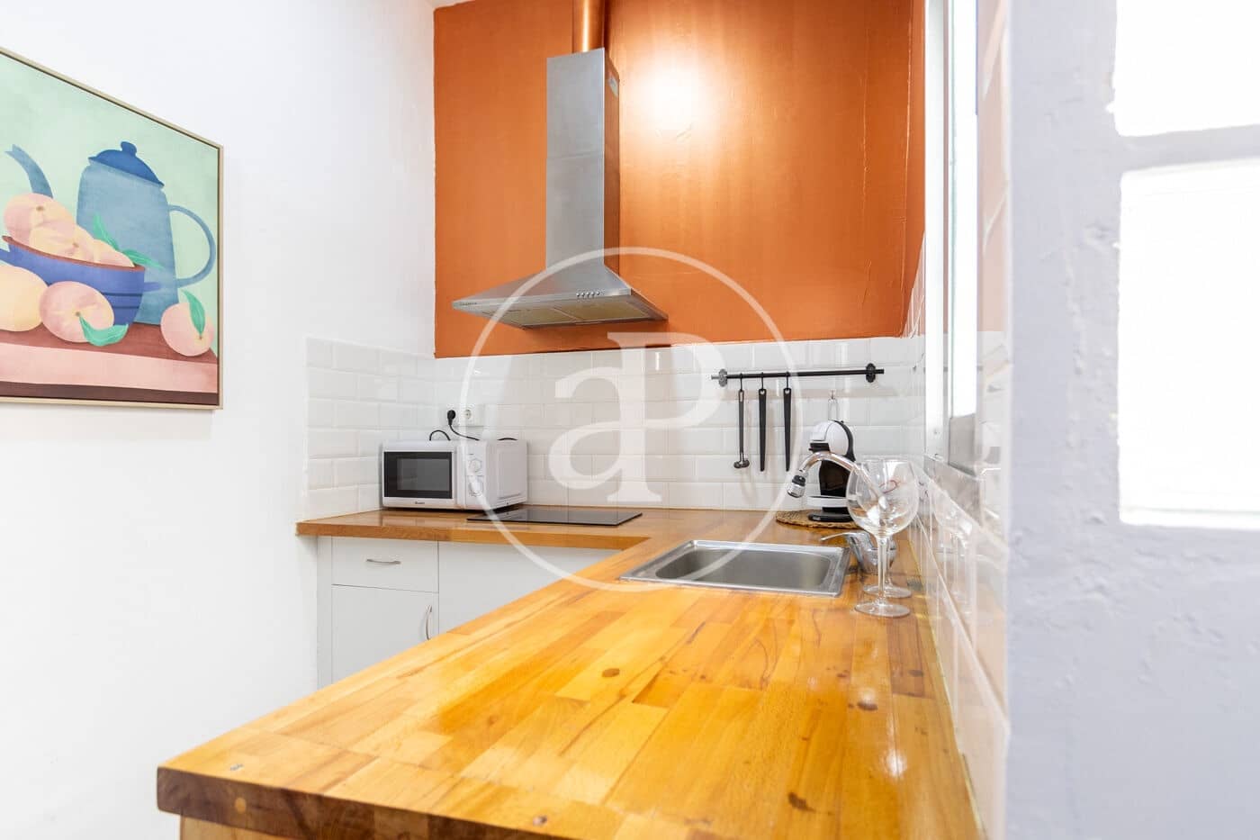 Apartamento de 1 habitación en València ciudad en alquiler - 1.100 € (Ref: 8726687)