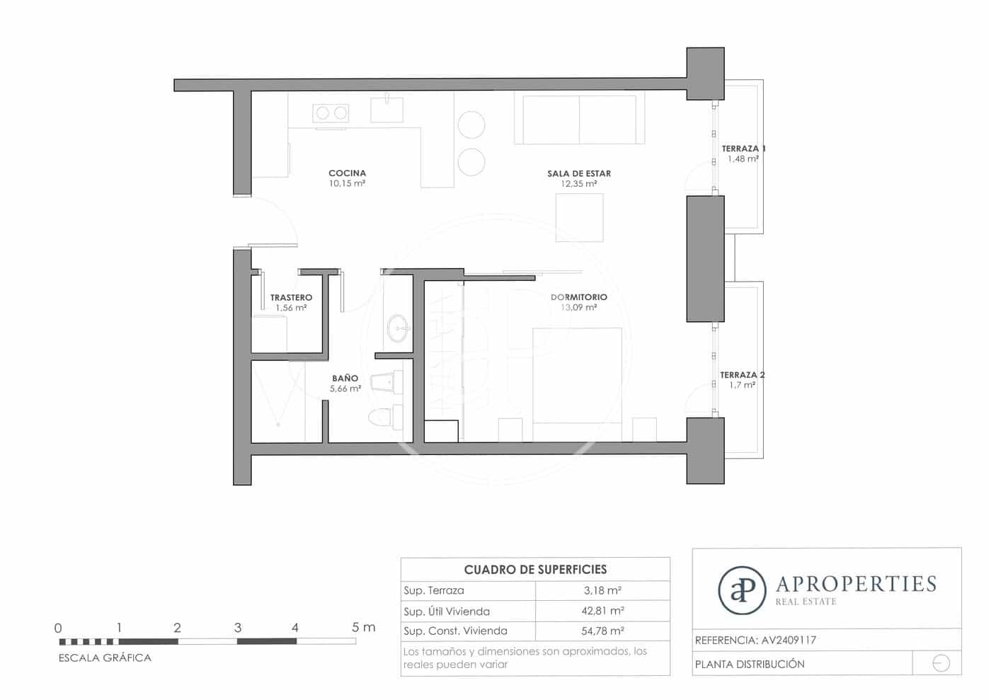 1 camera da letto Appartamento da affittare in Valencia citta - 1.600 € (Rif: 8726786)