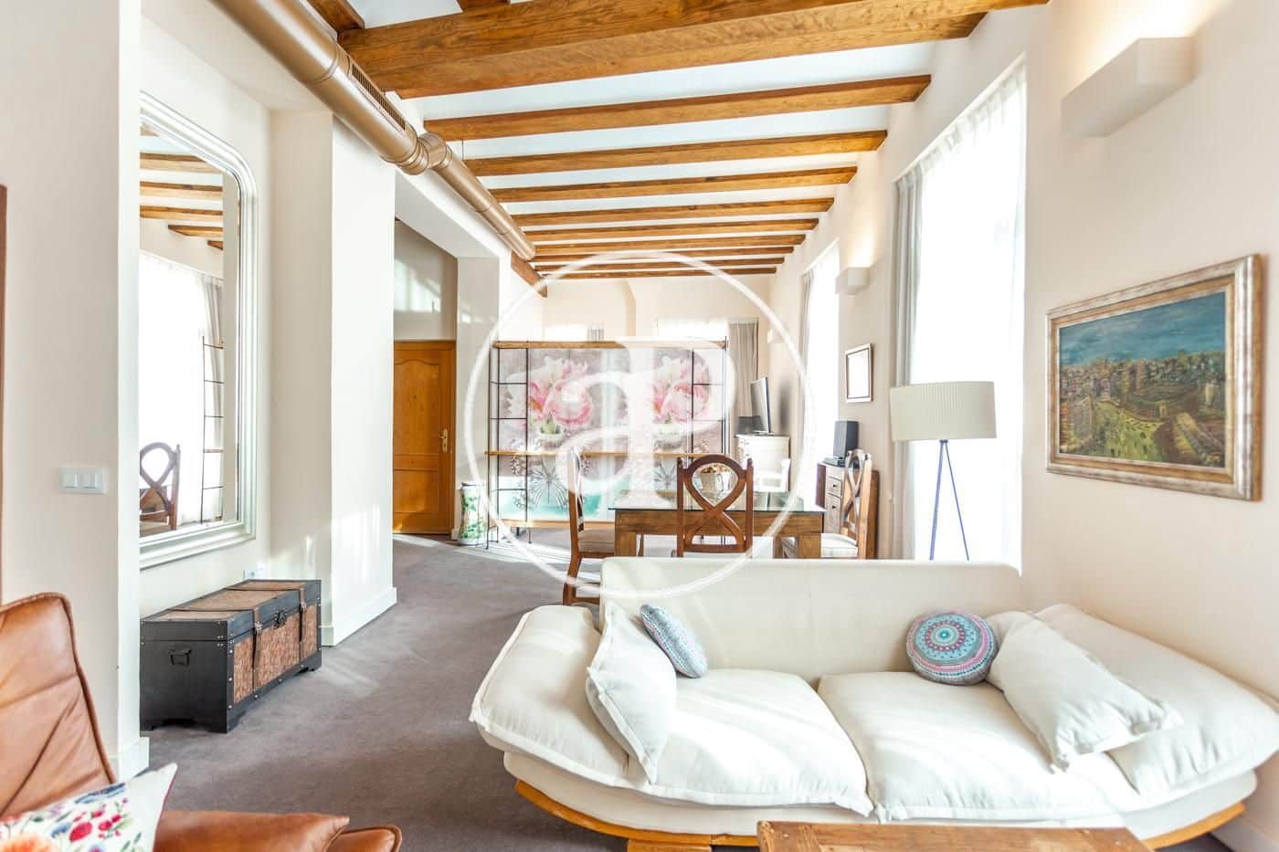 2 makuuhuone Huoneisto vuokrattavana paikassa Valencia kaupunki - 1 900 € (Ref: 8726816)