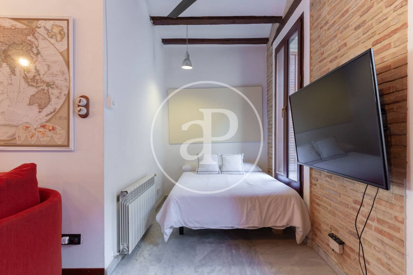 1 makuuhuone Huoneisto vuokrattavana paikassa Valencia kaupunki - 1 500 € (Ref: 8743634)