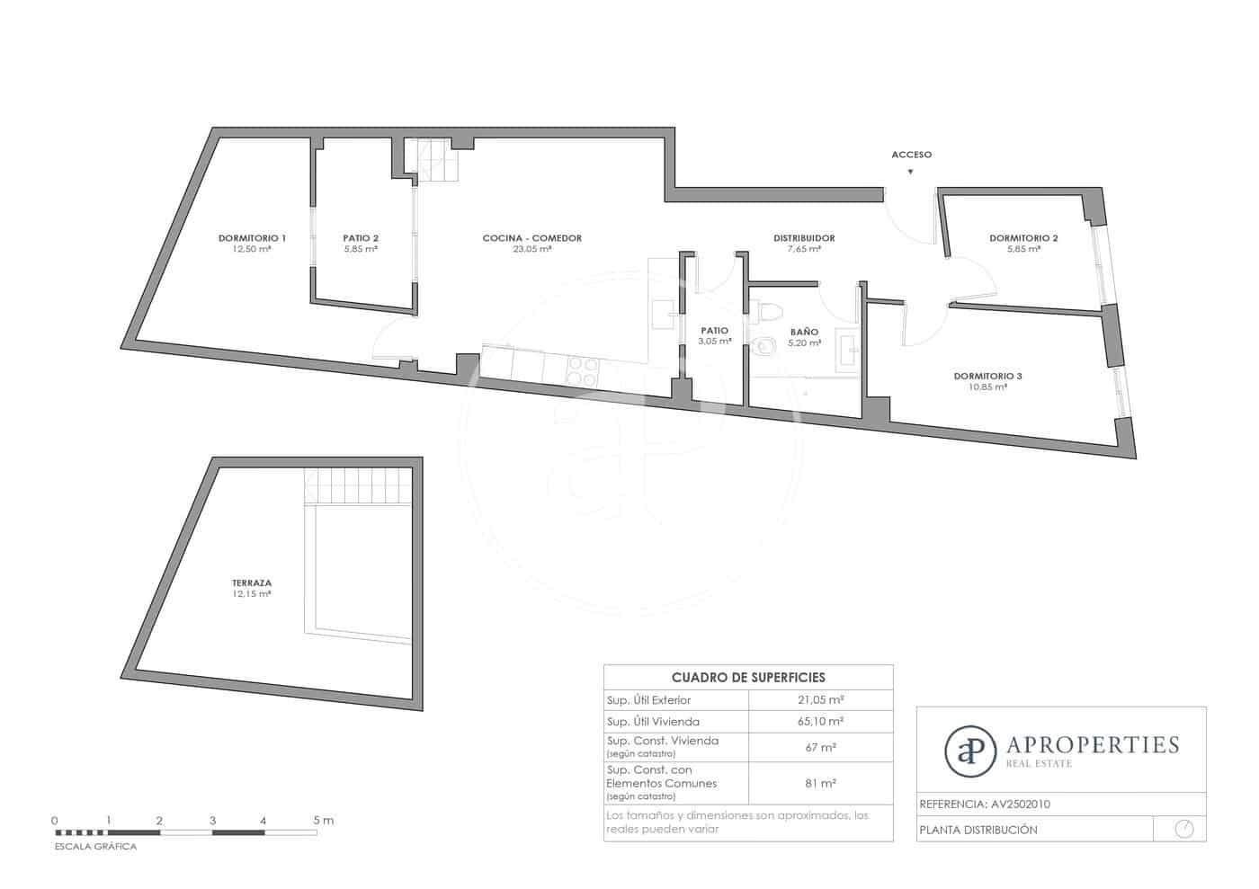 3 makuuhuone Huoneisto vuokrattavana paikassa Valencia kaupunki - 1 350 € (Ref: 8784029)