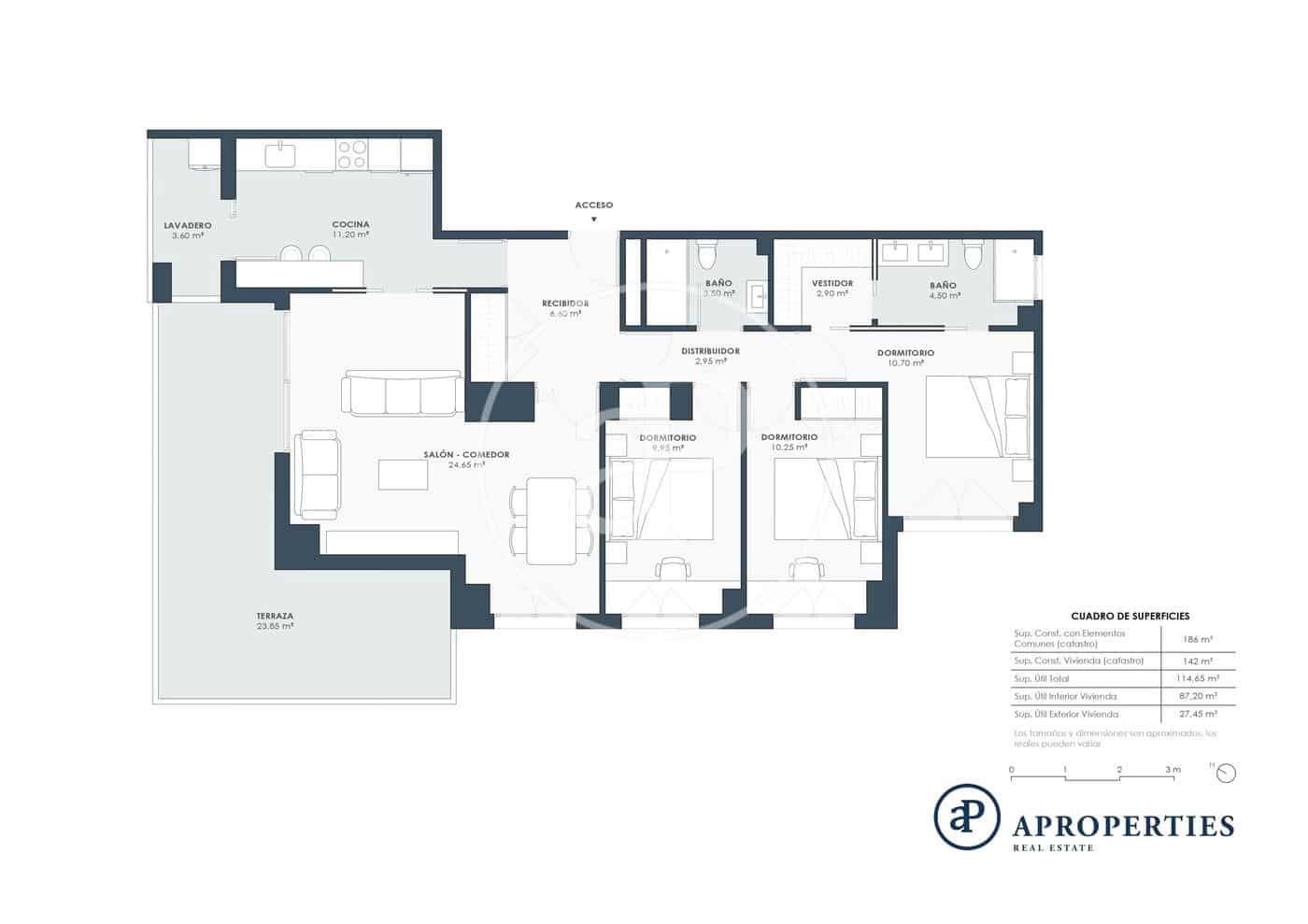 3 soveværelse Lejlighed til salg i Valencia by med swimmingpool - € 730.000 (Ref: 8813380)