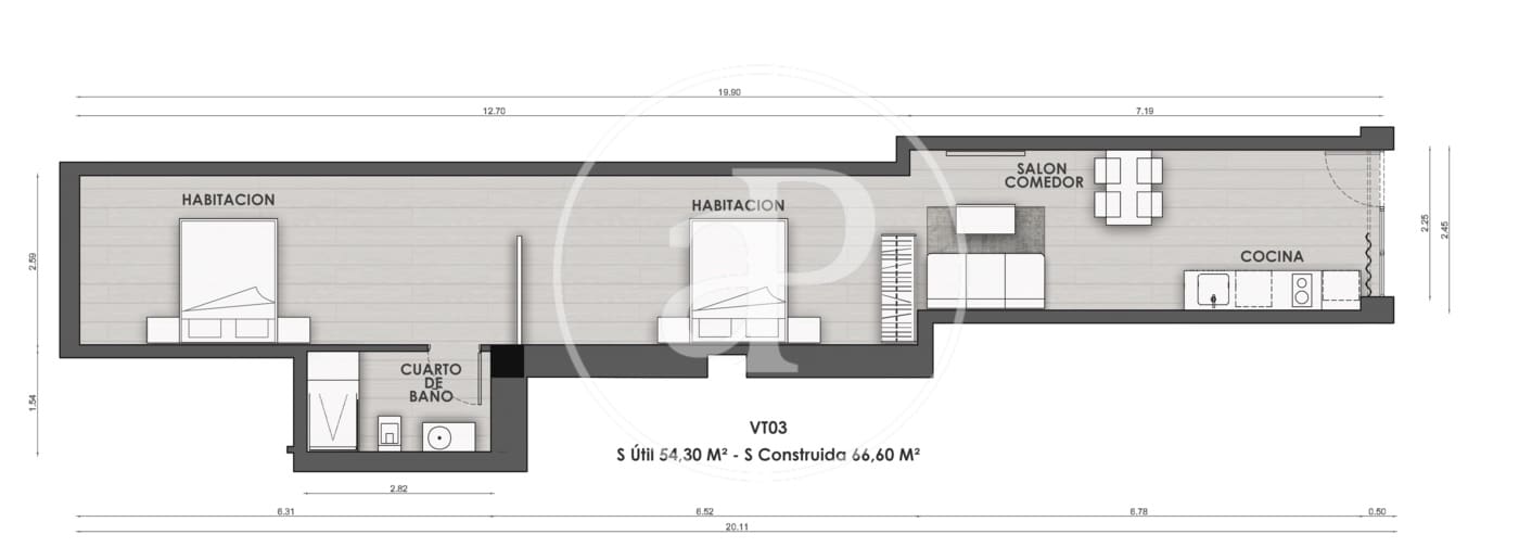1 chambre Villa/Maison à vendre à Valence ville - 250 000 € (Ref: 8869830)