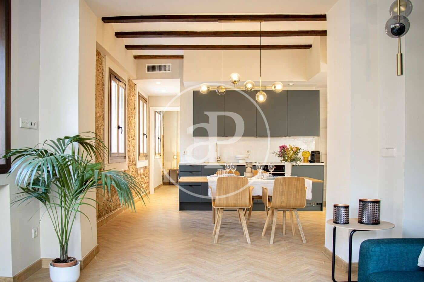 1 soverom Leilighet til leie i Valencia by - € 2 000 (Ref: 8999980)