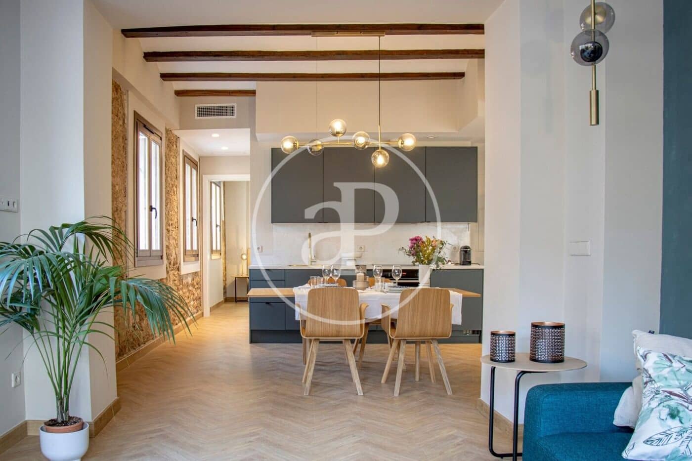 1 soverom Leilighet til leie i Valencia by - € 2 000 (Ref: 8999980)