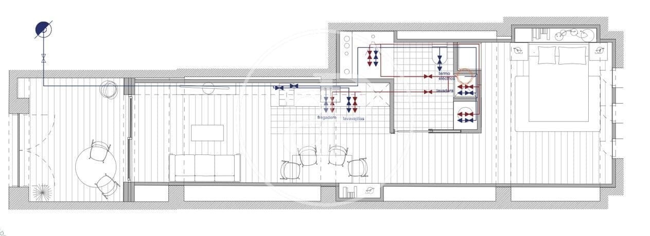 2 sovrum Villa till salu i Valencia stad - 240 000 € (Ref: 9000037)