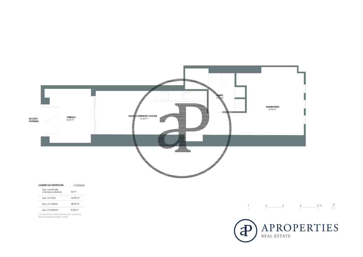 2 slaapkamer Villa te koop in Valencia stad - € 240.000 (Ref: 9000037)